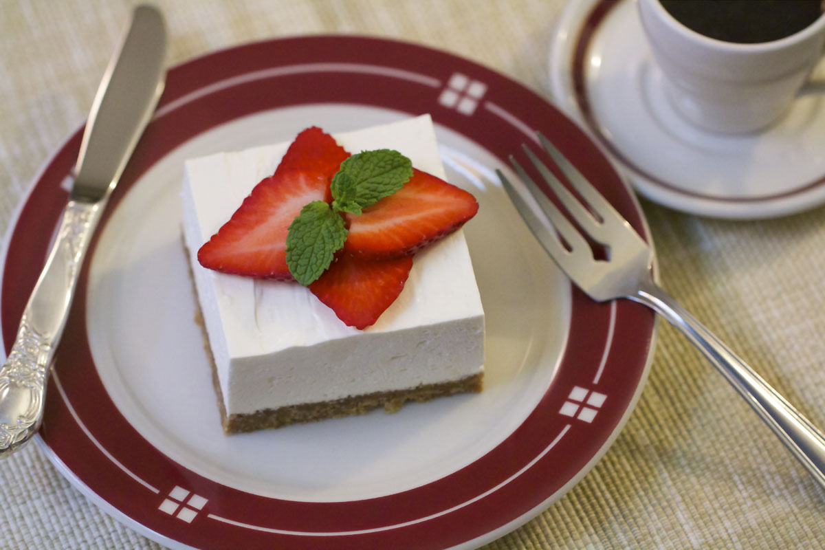 Strawberry Cheesecake Squares